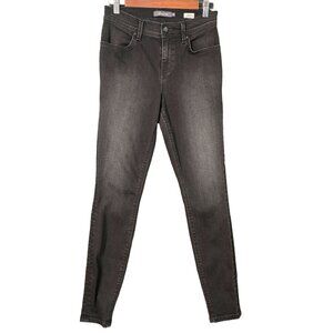 Level 99 Women's Tanya High Rise Skinny Jeans Size 27 Black Denim